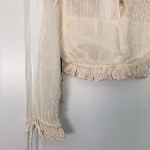 Lovers + Friends | Emily Top in Ivory - Picture 7 of 11